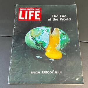 Harvard Lampoon LIFE Parody The End of the World Vintage Magazine